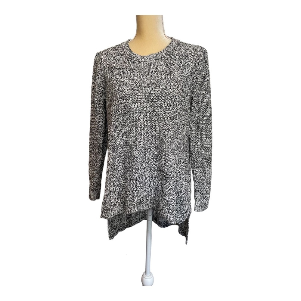 Clique Gray Speckled Wool‎ Blend Long Sweater Size M
